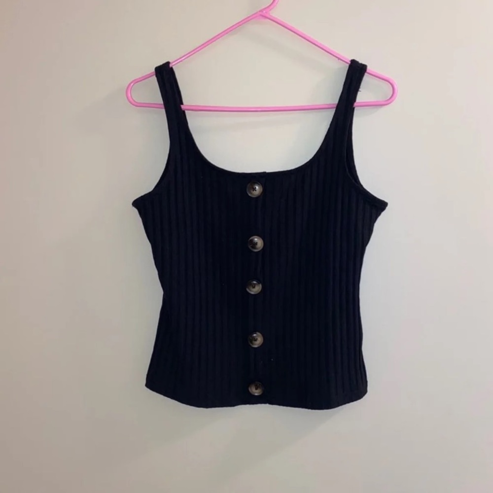‼️SOLD‼️ black tank top